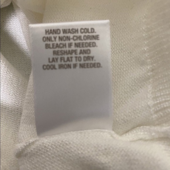 Roz & Ali Women’s White Sweater Size Small - Picture 4 of 12
